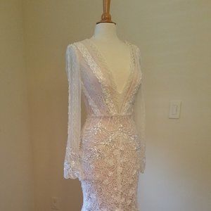 Darius Cordell - Long Sleeve lace wedding gown